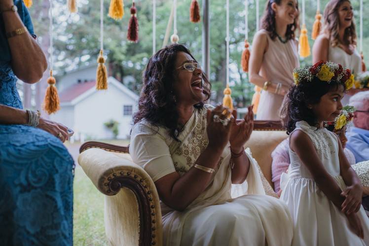 Rainy day wedding photos