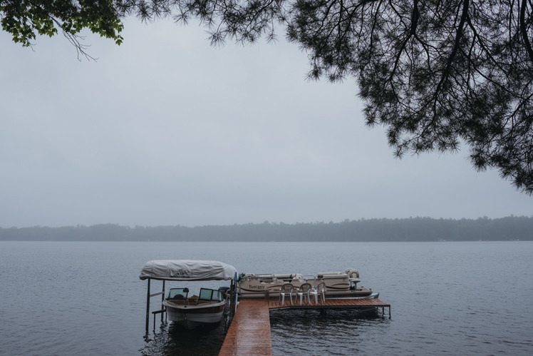 Lakeside wedding