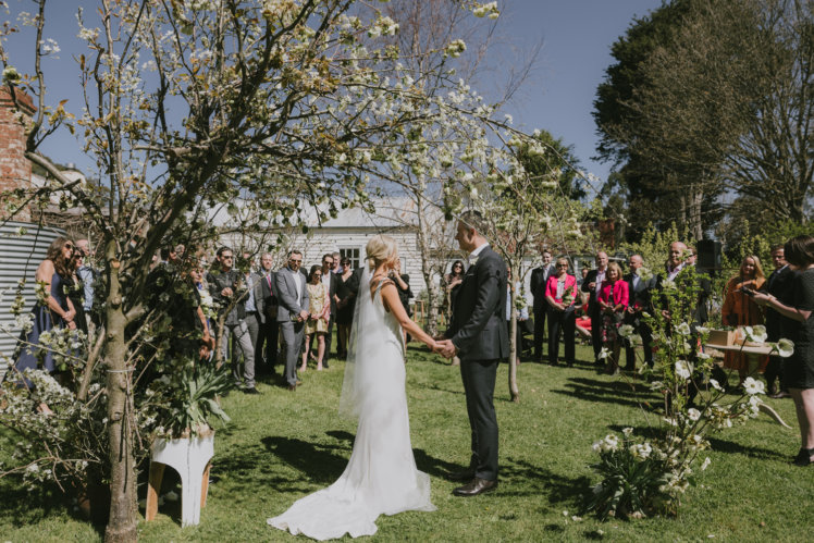 Intimate Country wedding Australia