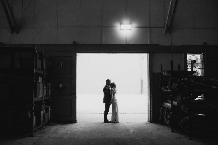 Industrial wedding 