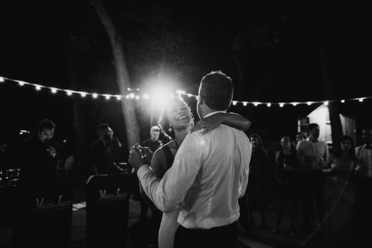 Amazing wedding dance floor