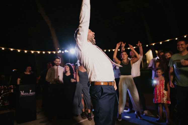 Amazing wedding dance floor